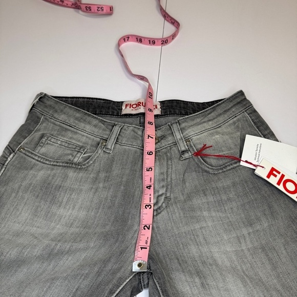 NWT Fiorucci Gray Skinny Jeans Size 26 Made in Tunisia - Picture 16 of 16